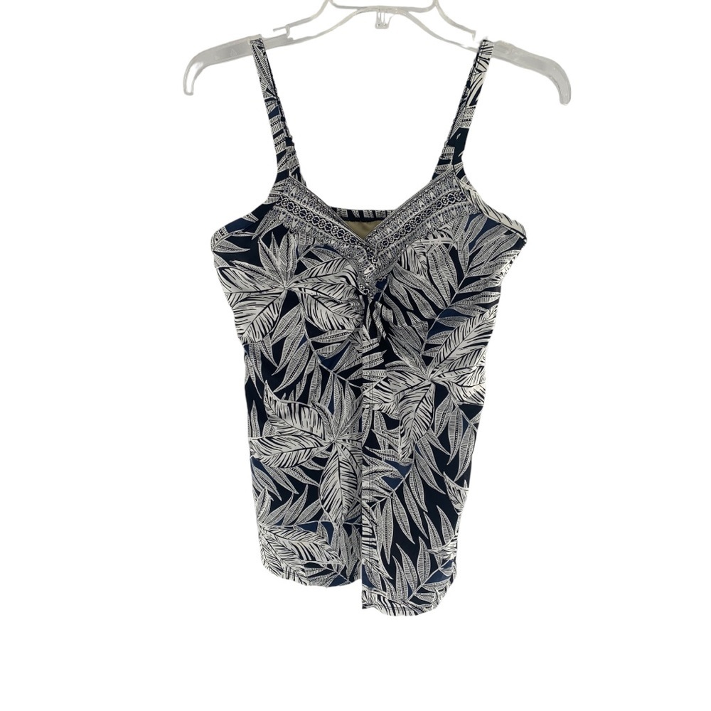 Miraclesuit Love Knot Tankini Top Size 12
